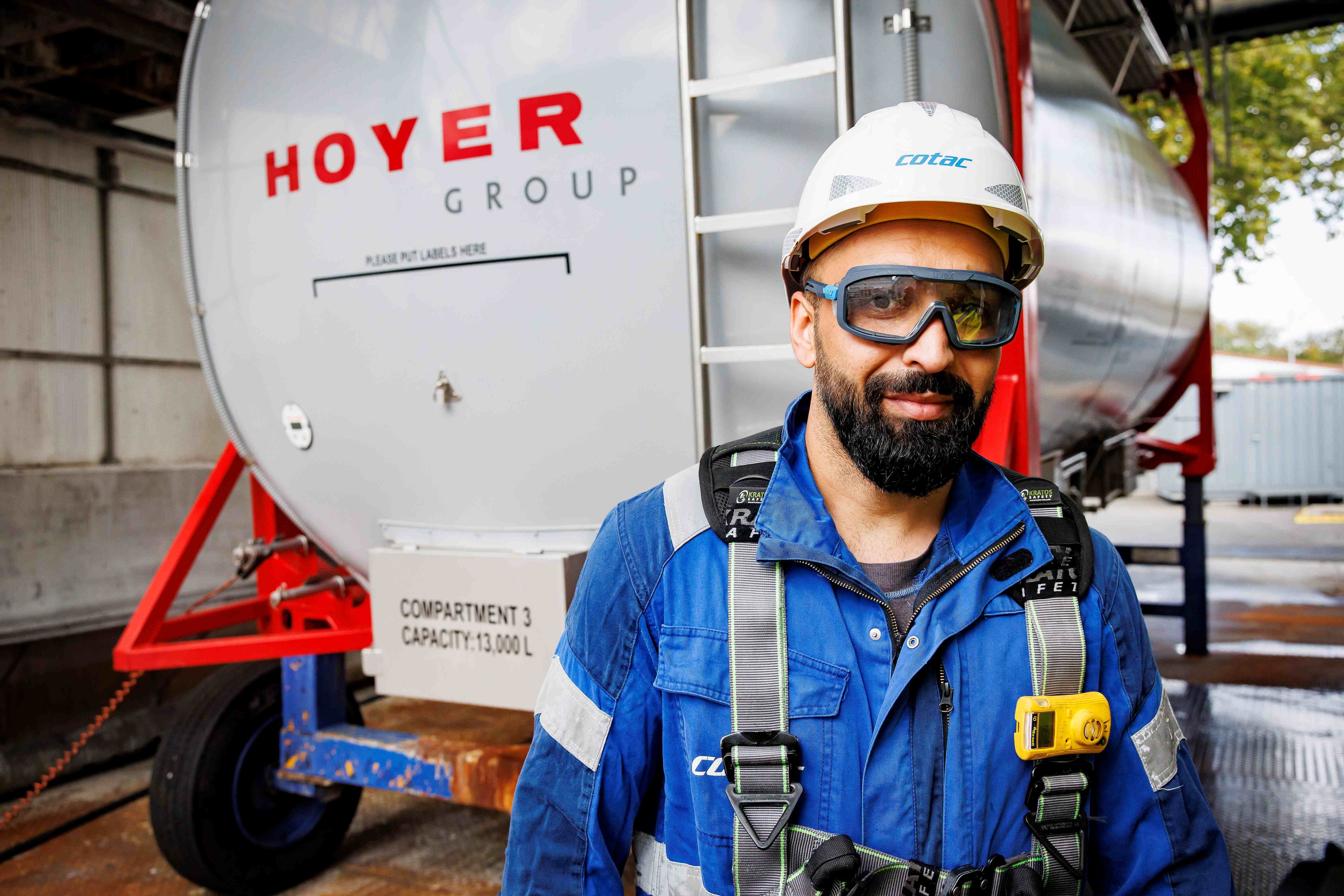 Majid Taheri, Cleaning Supervisor at HOYER Group, cotac